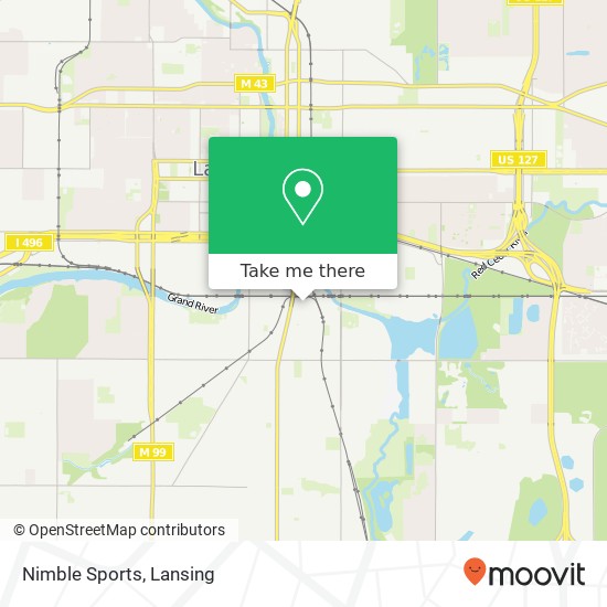 Nimble Sports map