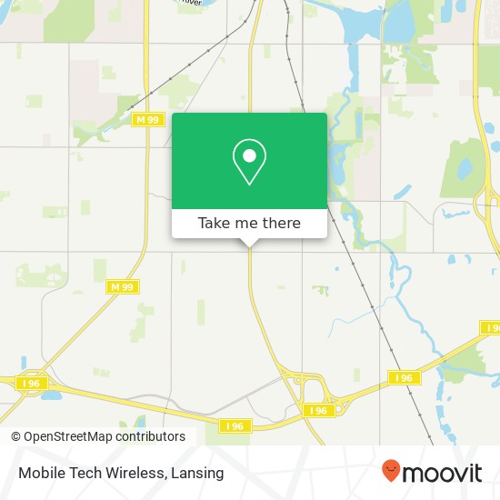 Mobile Tech Wireless map