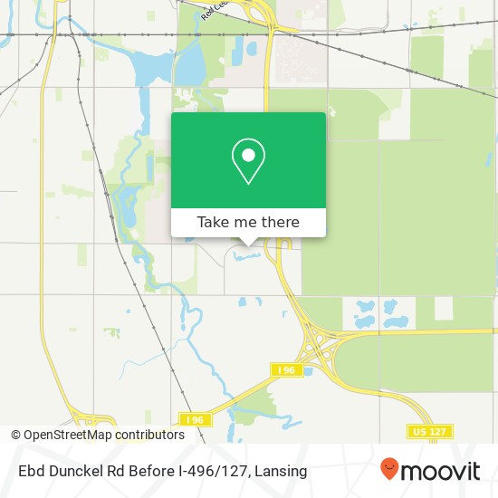 Mapa de Ebd Dunckel Rd Before I-496 / 127