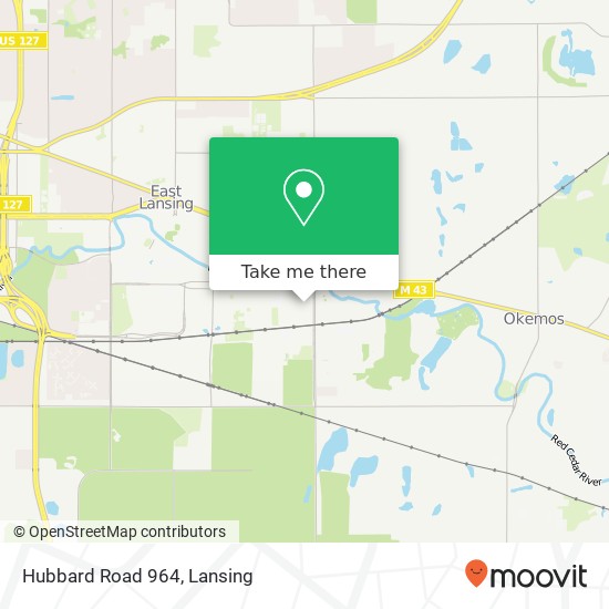 Mapa de Hubbard Road 964
