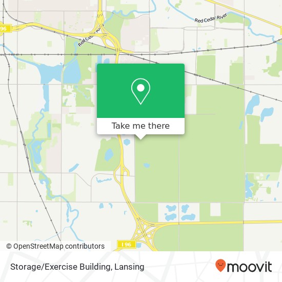 Storage/Exercise Building map