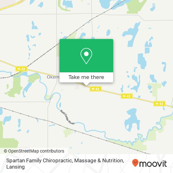 Spartan Family Chiropractic, Massage & Nutrition map