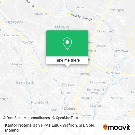 Kantor Notaris dan PPAT Luluk Wafiroh, SH, SpN map
