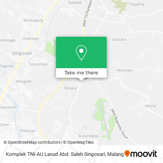 Komplek TNI-AU Lanud Abd. Saleh Singosari map