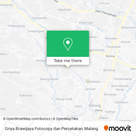 Griya Brawijaya Fotocopy dan Percetakan map