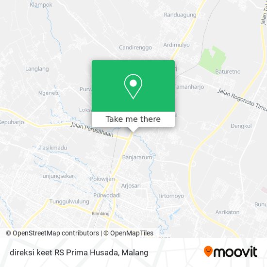 direksi keet RS Prima Husada map