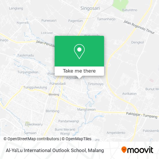 Al-Ya'Lu International Outlook School map