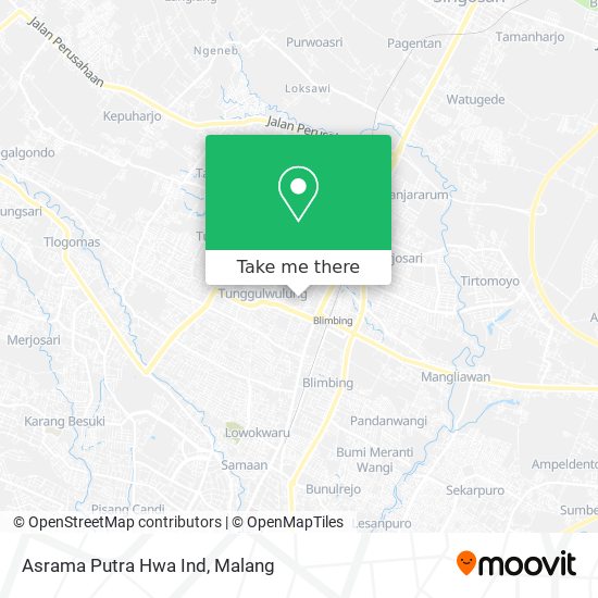 Asrama Putra Hwa Ind map