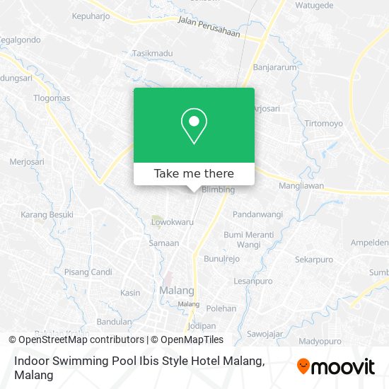 Indoor Swimming Pool Ibis Style Hotel Malang map