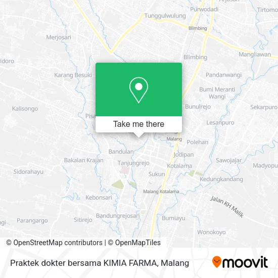 Praktek dokter bersama KIMIA FARMA map