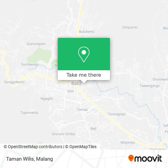 Taman Wilis map