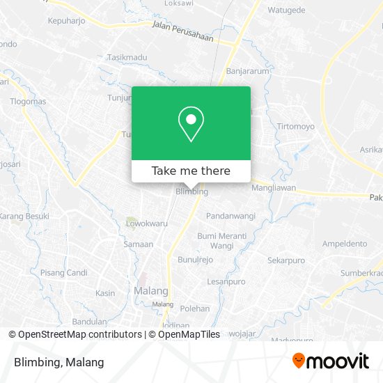 Blimbing map