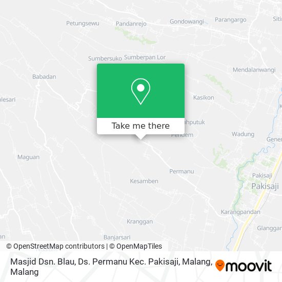 Masjid Dsn. Blau, Ds. Permanu Kec. Pakisaji, Malang map