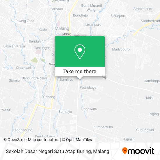 Sekolah Dasar Negeri Satu Atap Buring map