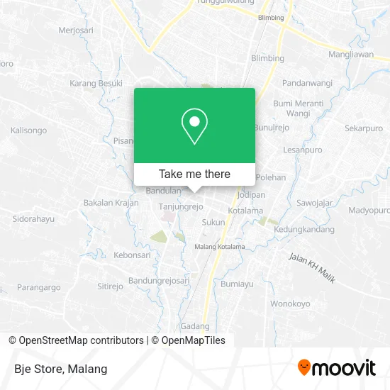 Bje Store map