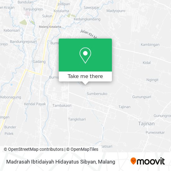 Madrasah Ibtidaiyah Hidayatus Sibyan map