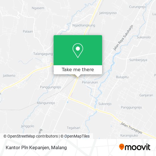Kantor Pln Kepanjen map