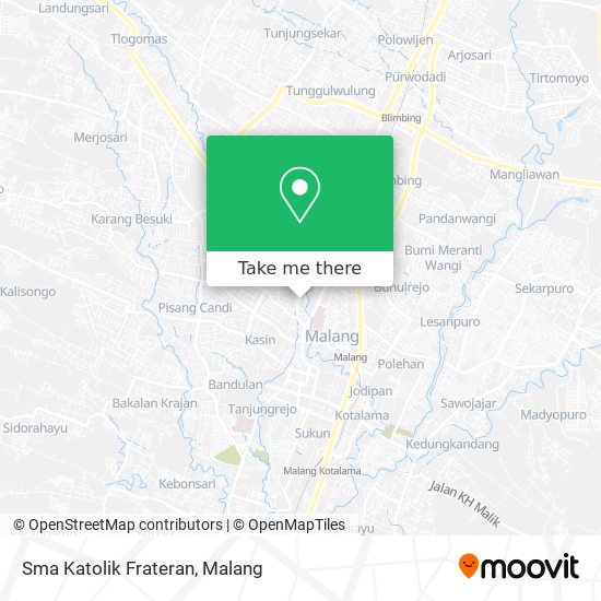Sma Katolik Frateran map