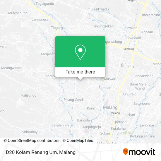 D20 Kolam Renang Um map