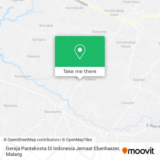 Gereja Pantekosta Di Indonesia Jemaat Ebenhaezer map