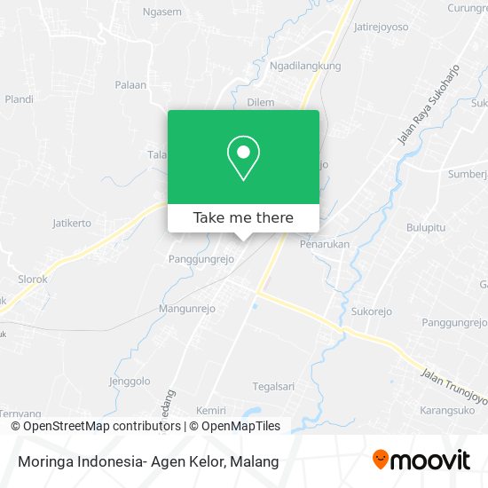 Moringa Indonesia- Agen Kelor map