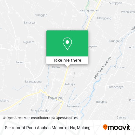Sekretariat Panti Asuhan Mabarrot Nu map