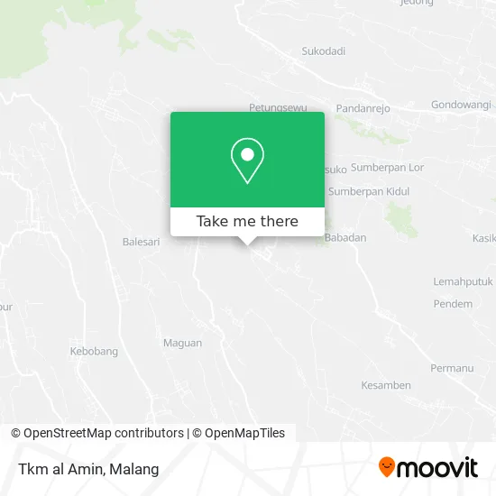 Tkm al Amin map