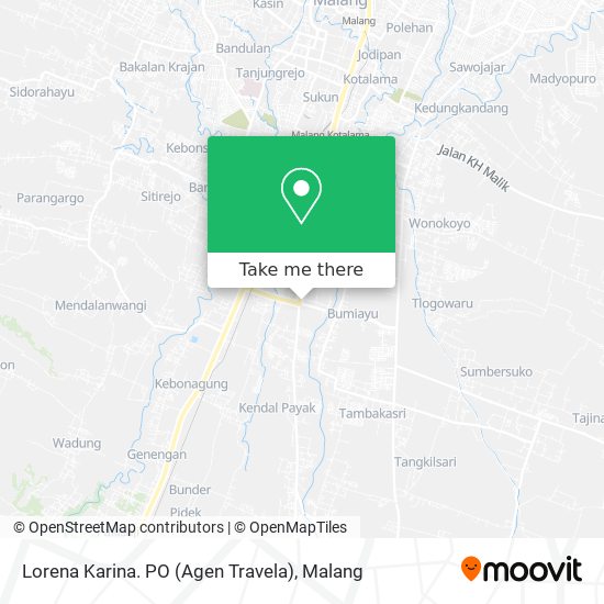 Lorena Karina. PO (Agen Travela) map
