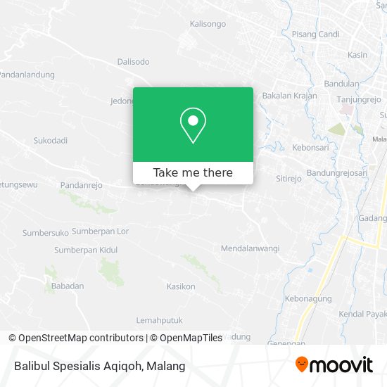 Balibul Spesialis Aqiqoh map