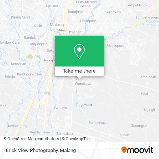 Erick View Photography map