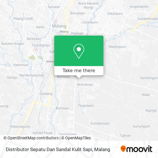 Distributor Sepatu Dan Sandal Kulit Sapi map