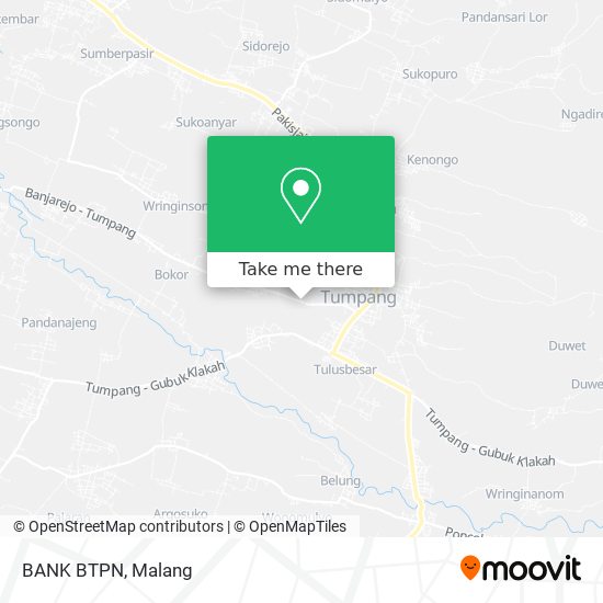 BANK BTPN map