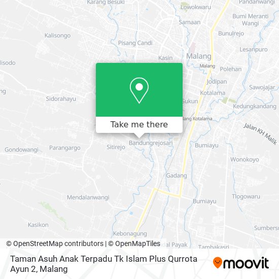 Taman Asuh Anak Terpadu Tk Islam Plus Qurrota Ayun 2 map