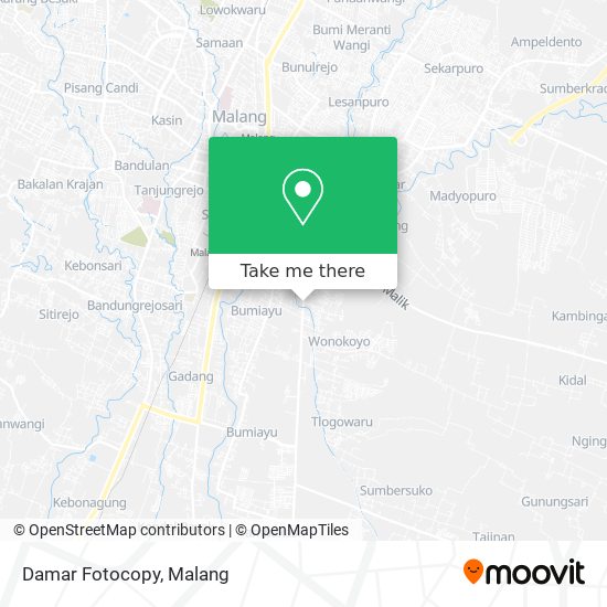 Damar Fotocopy map