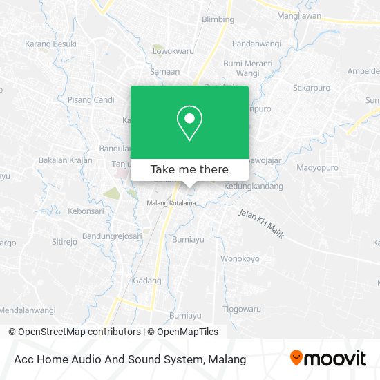 Acc Home Audio And Sound System map