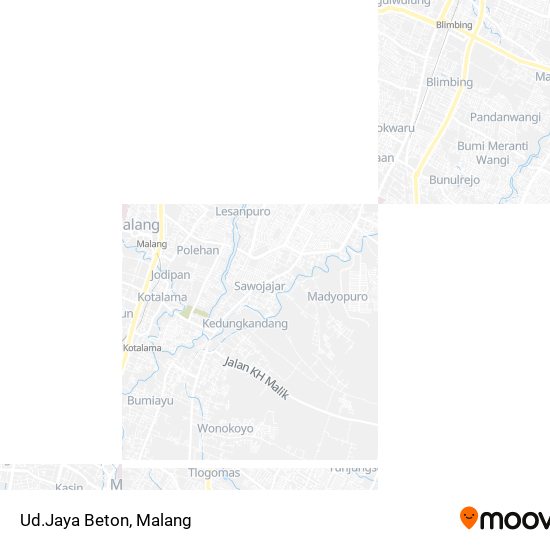 Ud.Jaya Beton map