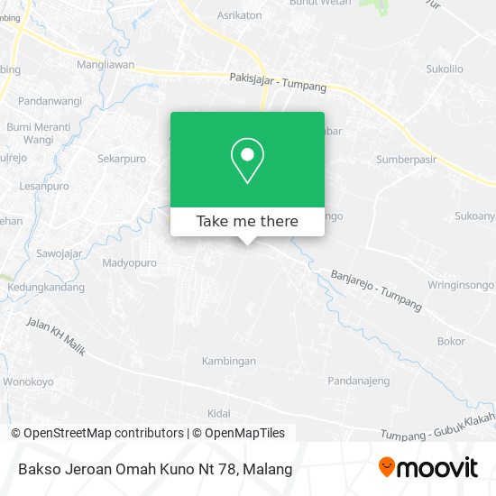 Bakso Jeroan Omah Kuno Nt 78 map
