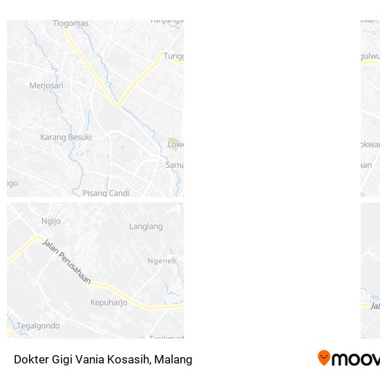 Dokter Gigi Vania Kosasih map