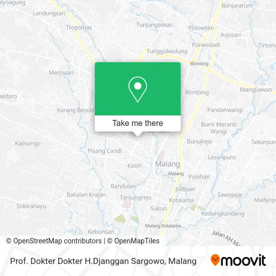 Prof. Dokter Dokter H.Djanggan Sargowo map