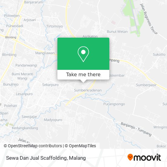 Sewa Dan Jual Scaffolding map