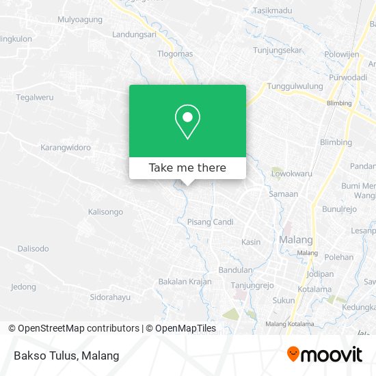 Bakso Tulus map