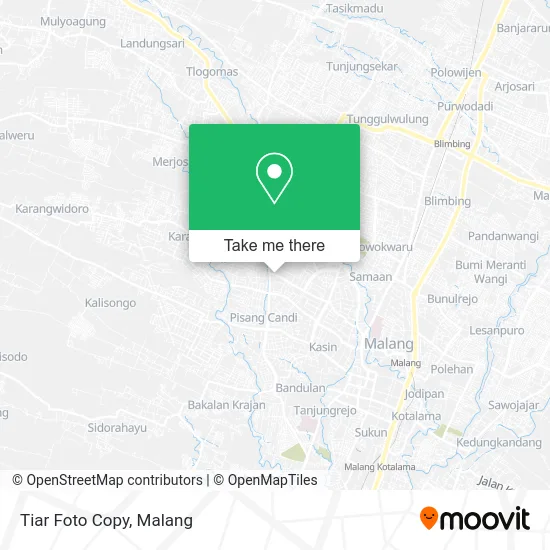 Tiar Foto Copy map