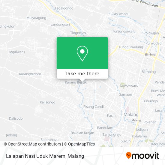 Lalapan Nasi Uduk Marem map