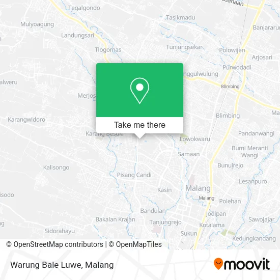 Warung Bale Luwe map