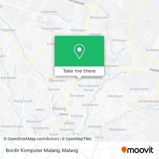 Bordir Komputer Malang map