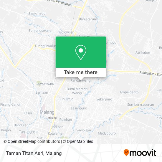 Taman Titan Asri map