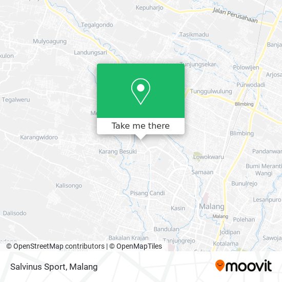 Salvinus Sport map