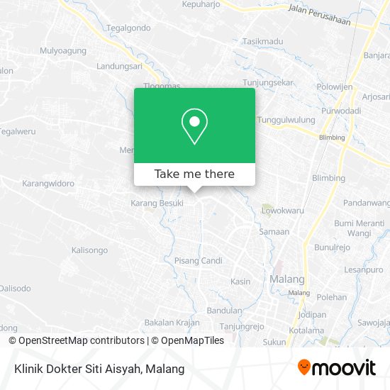 Klinik Dokter Siti Aisyah map