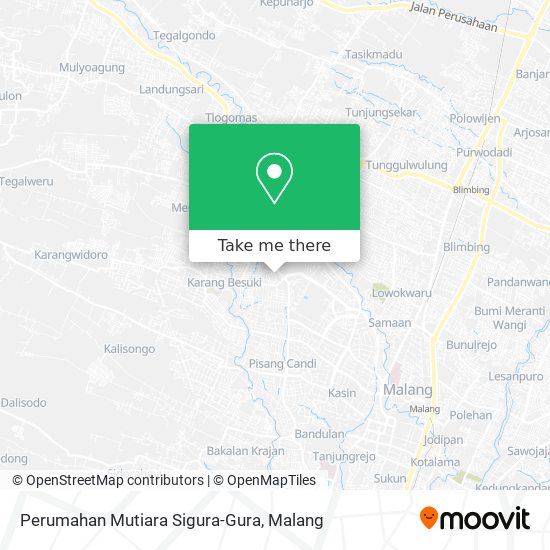 Perumahan Mutiara Sigura-Gura map