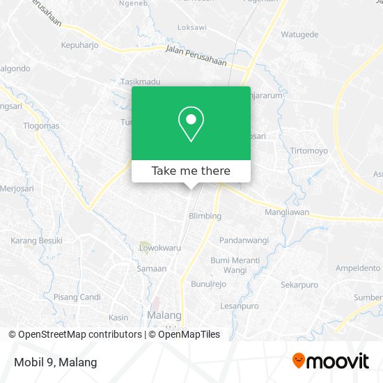 Mobil 9 map